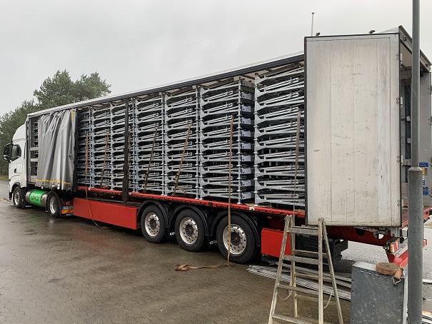 Folde Transport L-stativ 120X230X170 CM - størrelse Big 914A