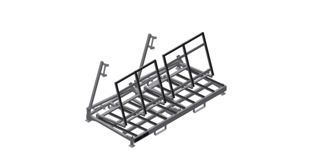 Folde Transport L-stativ 120X230X170 CM - størrelse Big 914A