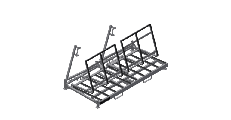 Folde Transport L-stativ 120X230X170 CM - størrelse Big 914A