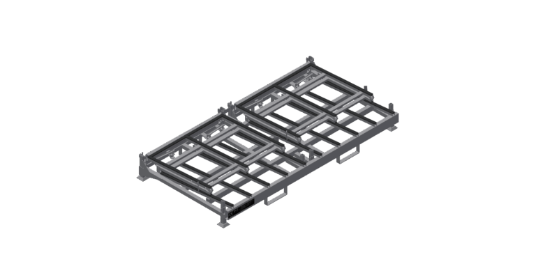 Folde Transport L-stativ 120X230X170 CM - størrelse Big 914A