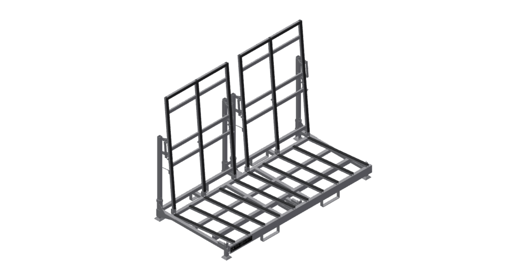 Folde Transport L-stativ 120X230X170 CM - størrelse Big 914A