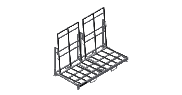 Folde Transport L-stativ 120X230X170 CM - størrelse Big 914A