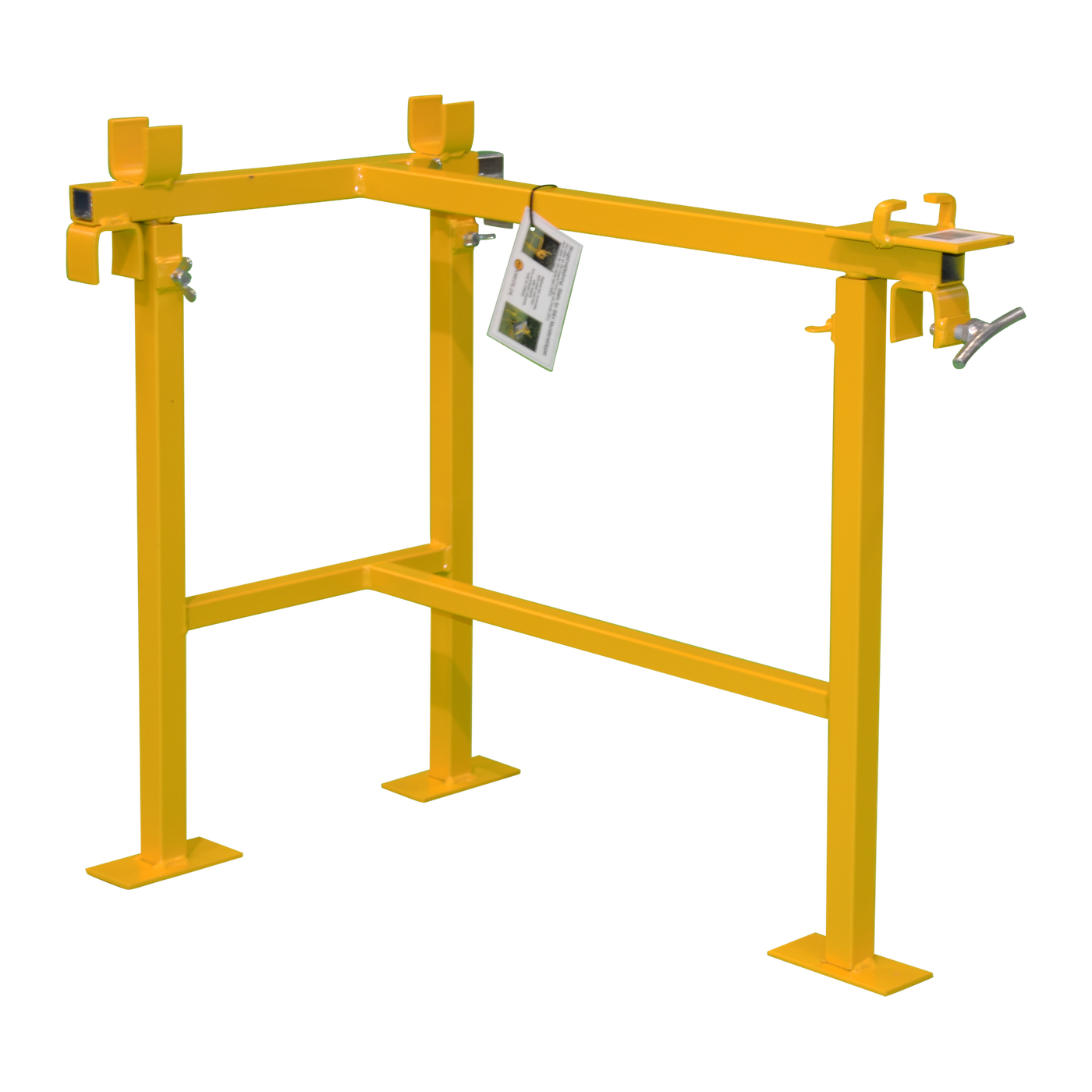 B&V Brick Cutter Stand viewed from the rear