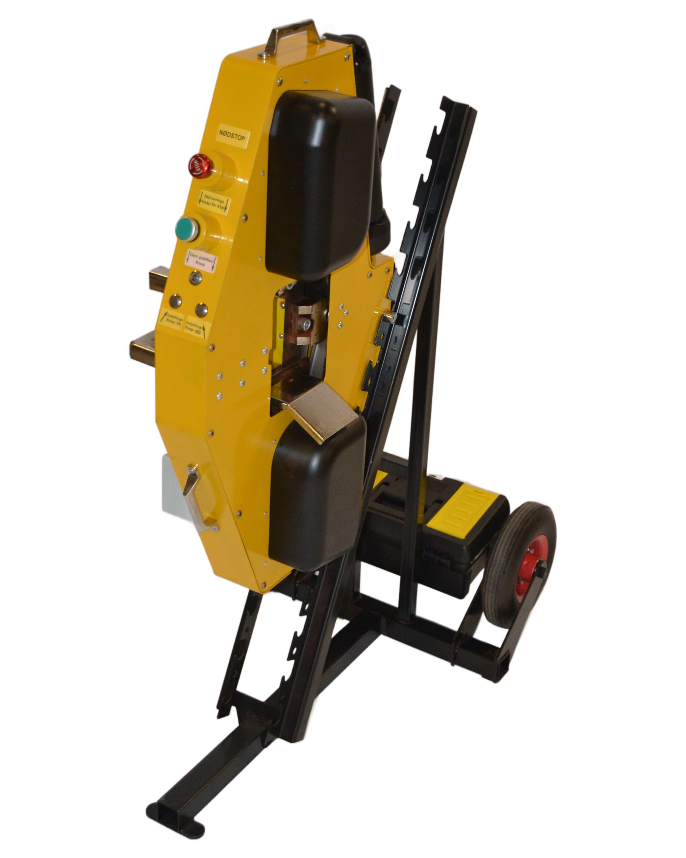 B&V Electric Brick Cutter rear three-quarter product view