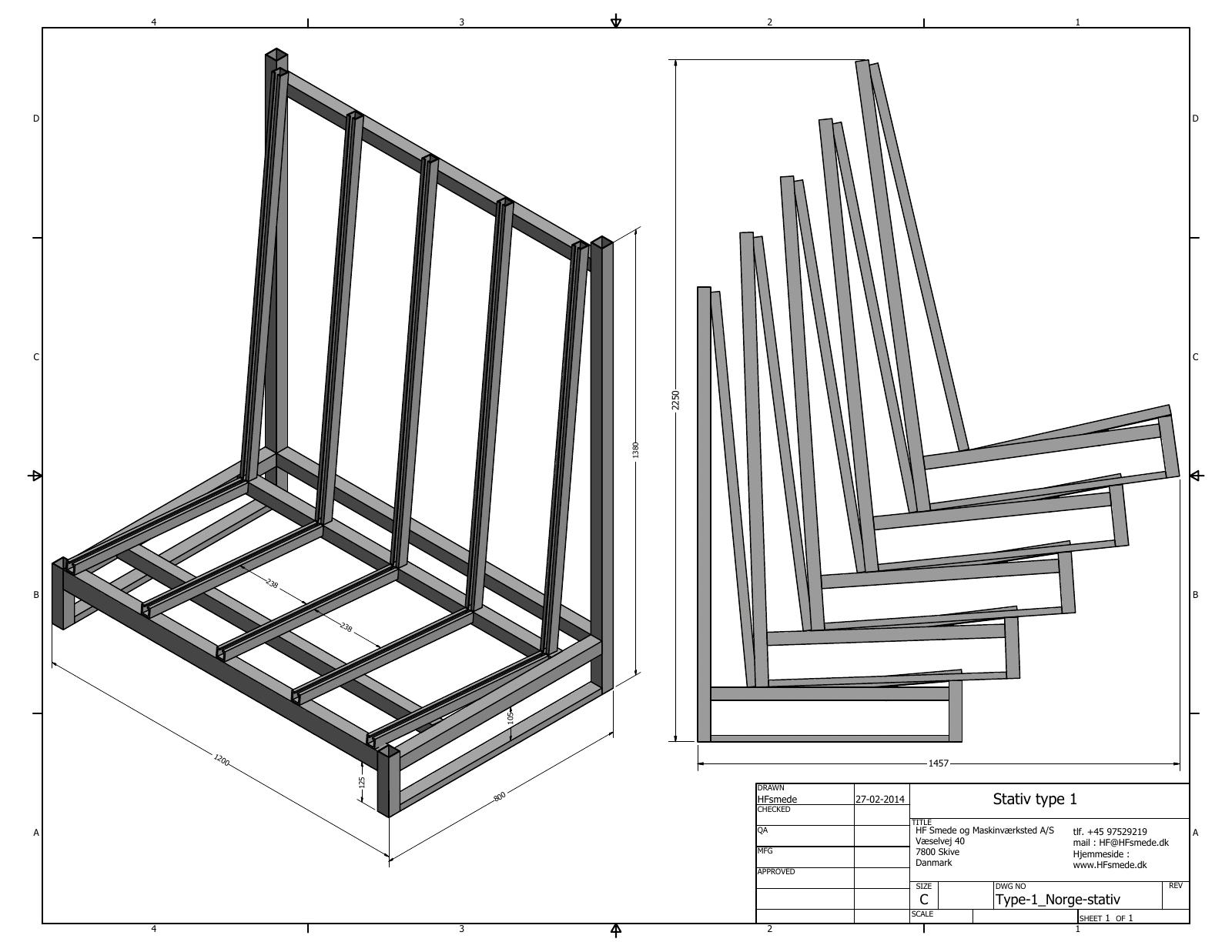Preview of Fixed L Rack - Type 1